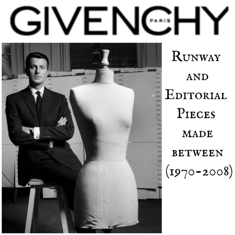 🇨🇵💥GIVENCHY💥🇨🇵❤️ RUNWAY & EDITORIAL PIECES AVAILABLE
